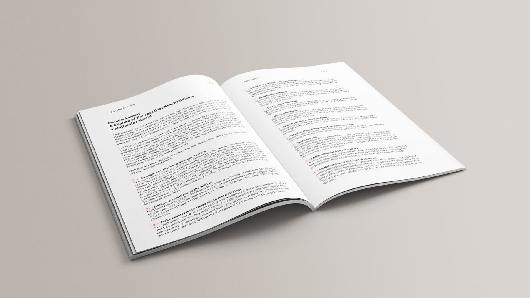 Final report of the Commission "A Changing World - Germany and the Global South"