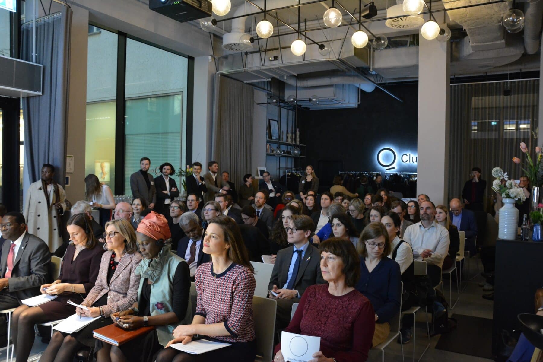 Blick ins Publikum bei der Präsentation des Global Perspective Policy Papers "Jobs und Migration"