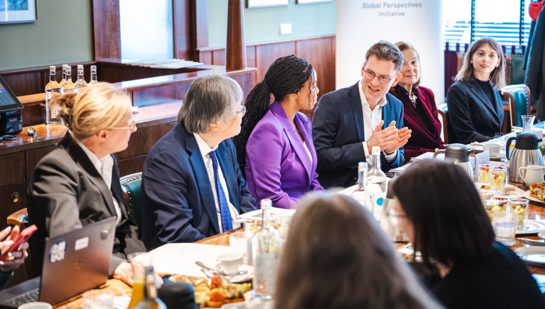 Gregor Darmer im Gespräch bei unserem Global Perspectives Circle "Multilateral Finance Mechanisms"